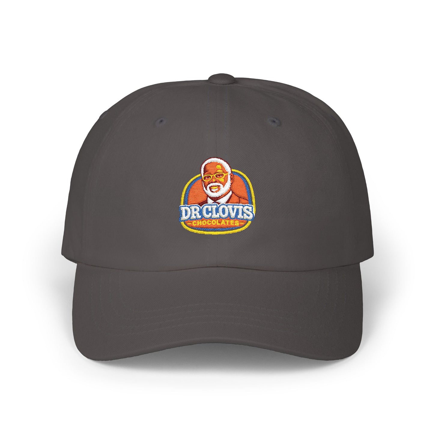Dr. Clovis Chocolates Embroidered Logo Hat
