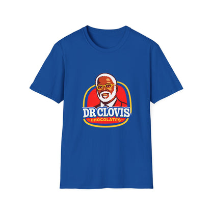 Dr. Clovis Chocolates Logo Tee