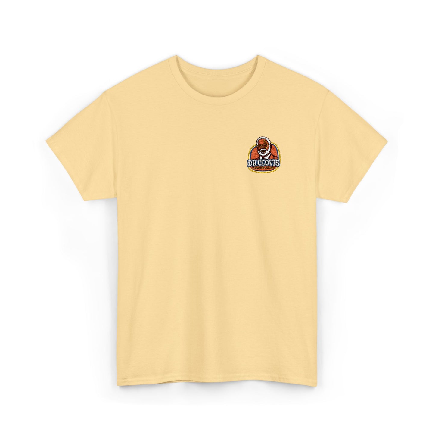Dr. Clovis Chocolates Embroidered Logo Tee