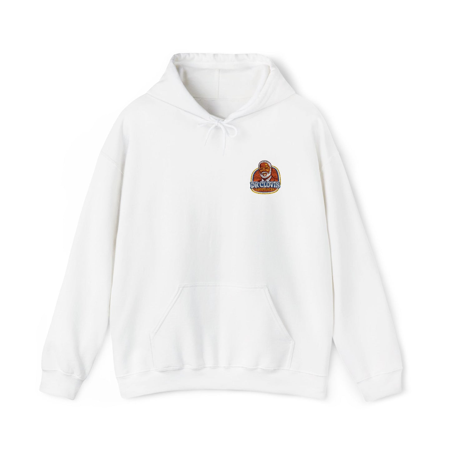 Dr. Clovis Chocolates Embroidered Logo Hoodie