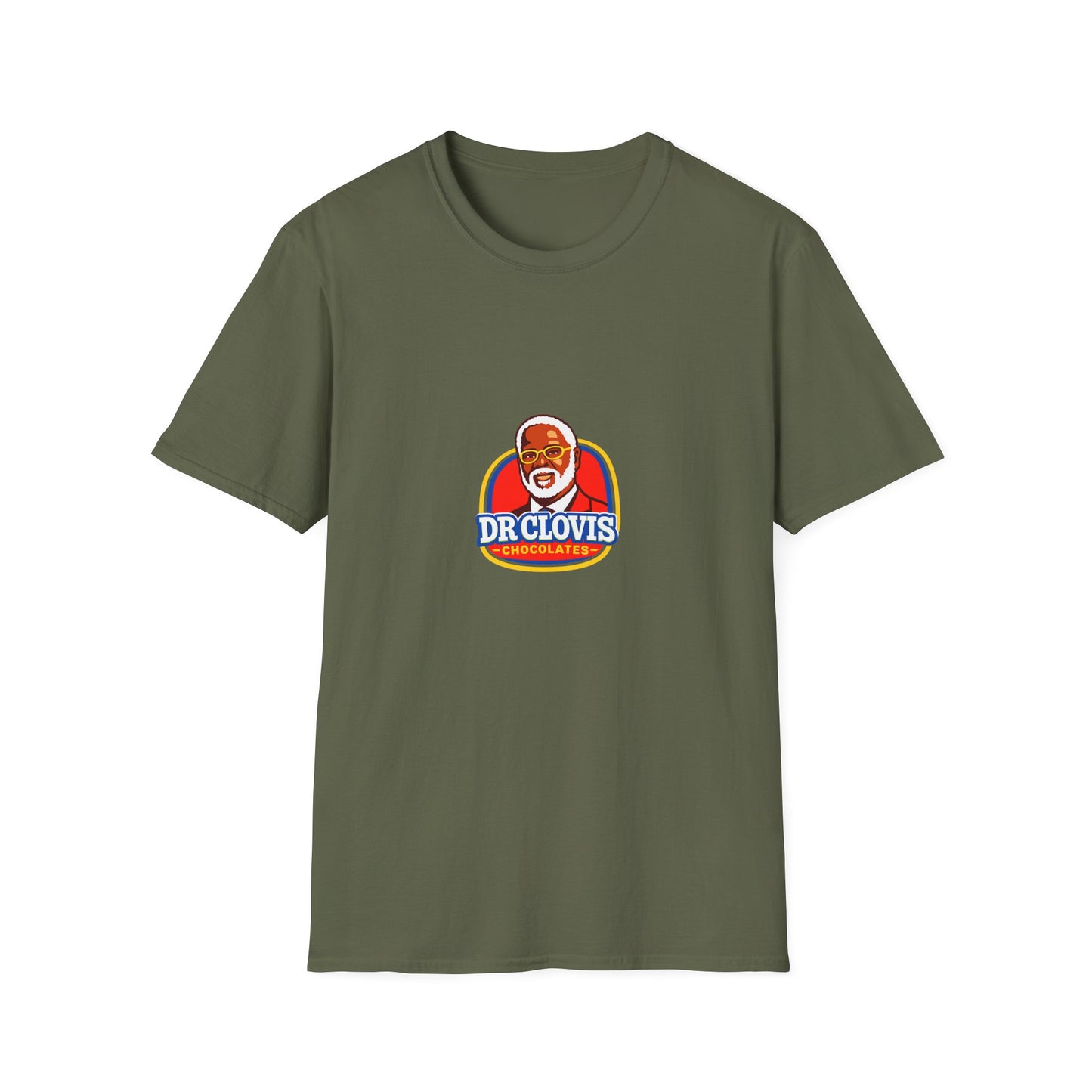 Dr. Clovis Chocolates Logo T-Shirt