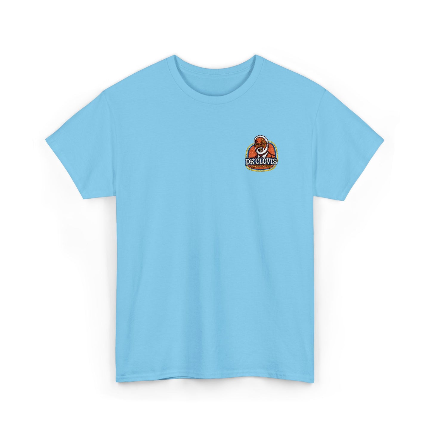 Dr. Clovis Chocolates Embroidered Logo Tee
