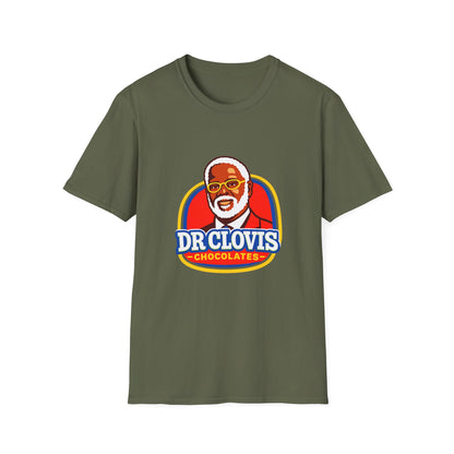 Dr. Clovis Chocolates Logo Tee