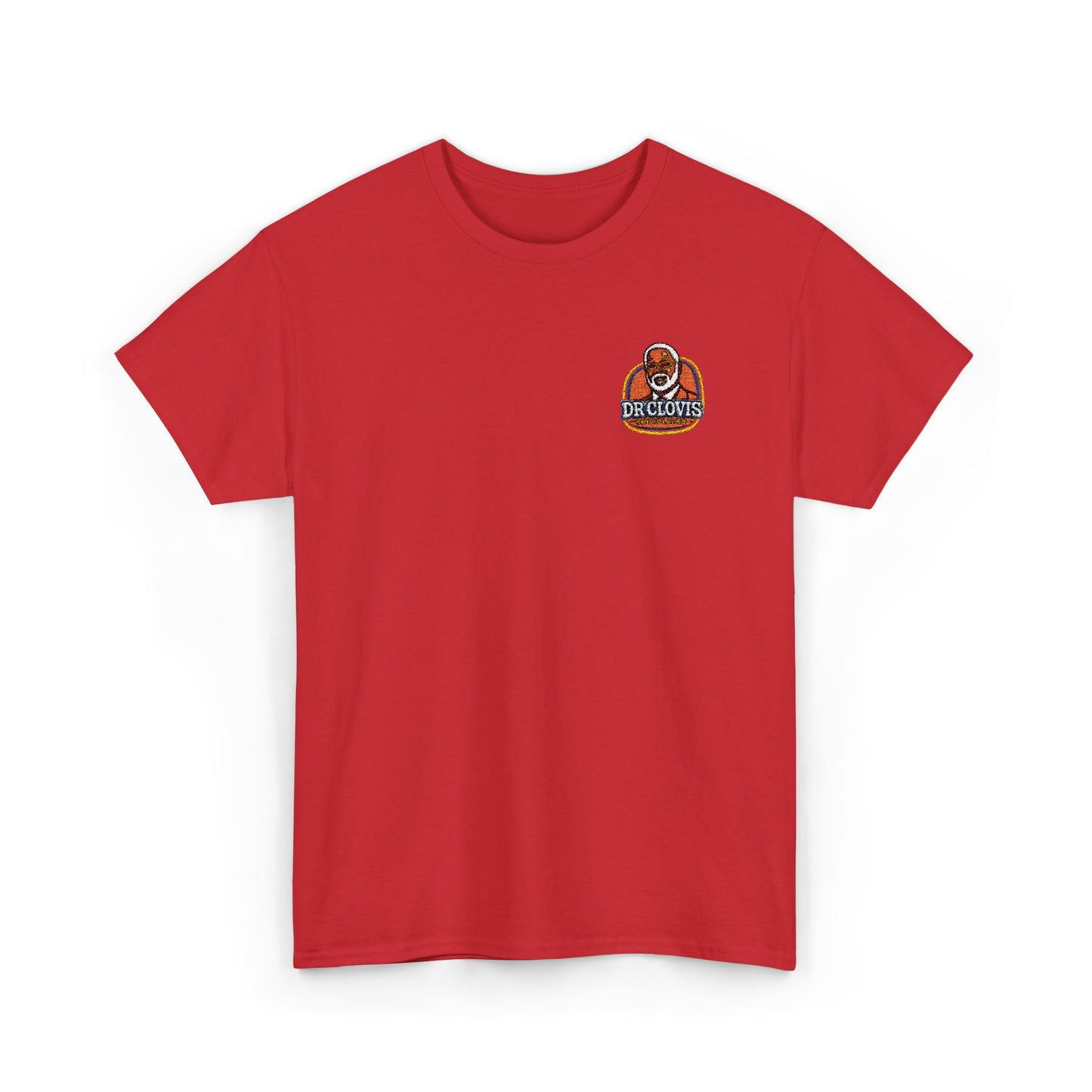 Dr. Clovis Chocolates Embroidered Logo Tee