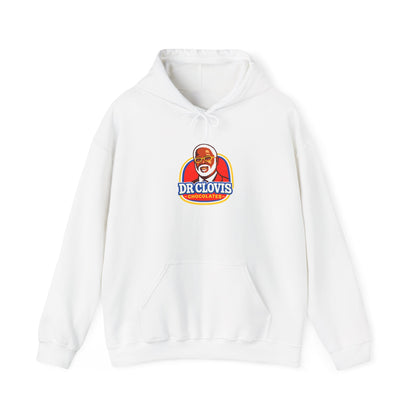 Dr. Clovis Retro Logo Hoodie — Vintage Barber / Barber Shop Sweatshirt