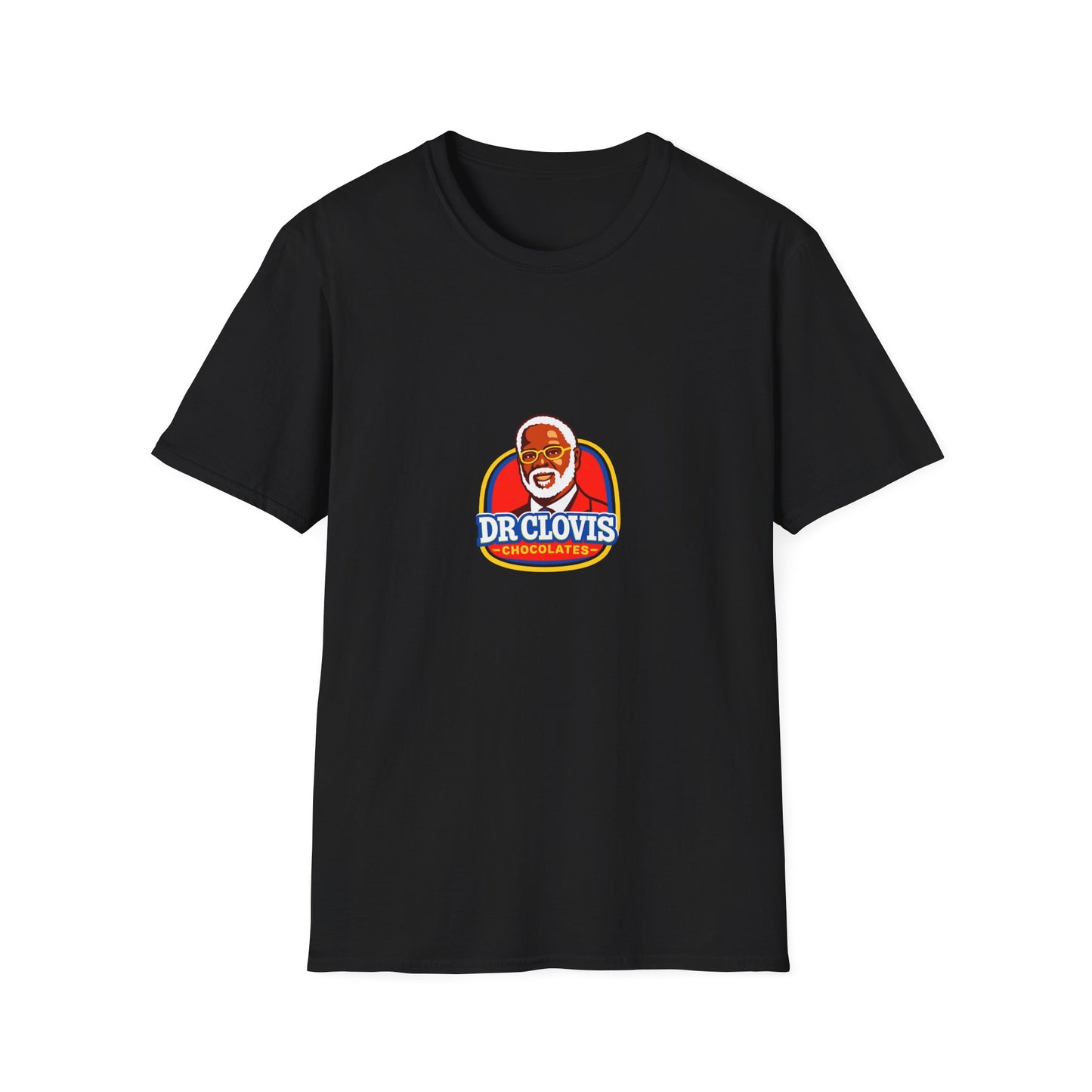 Dr. Clovis Chocolates Logo T-Shirt