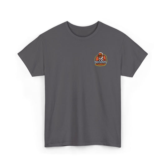 Dr. Clovis Chocolates Embroidered Logo Tee