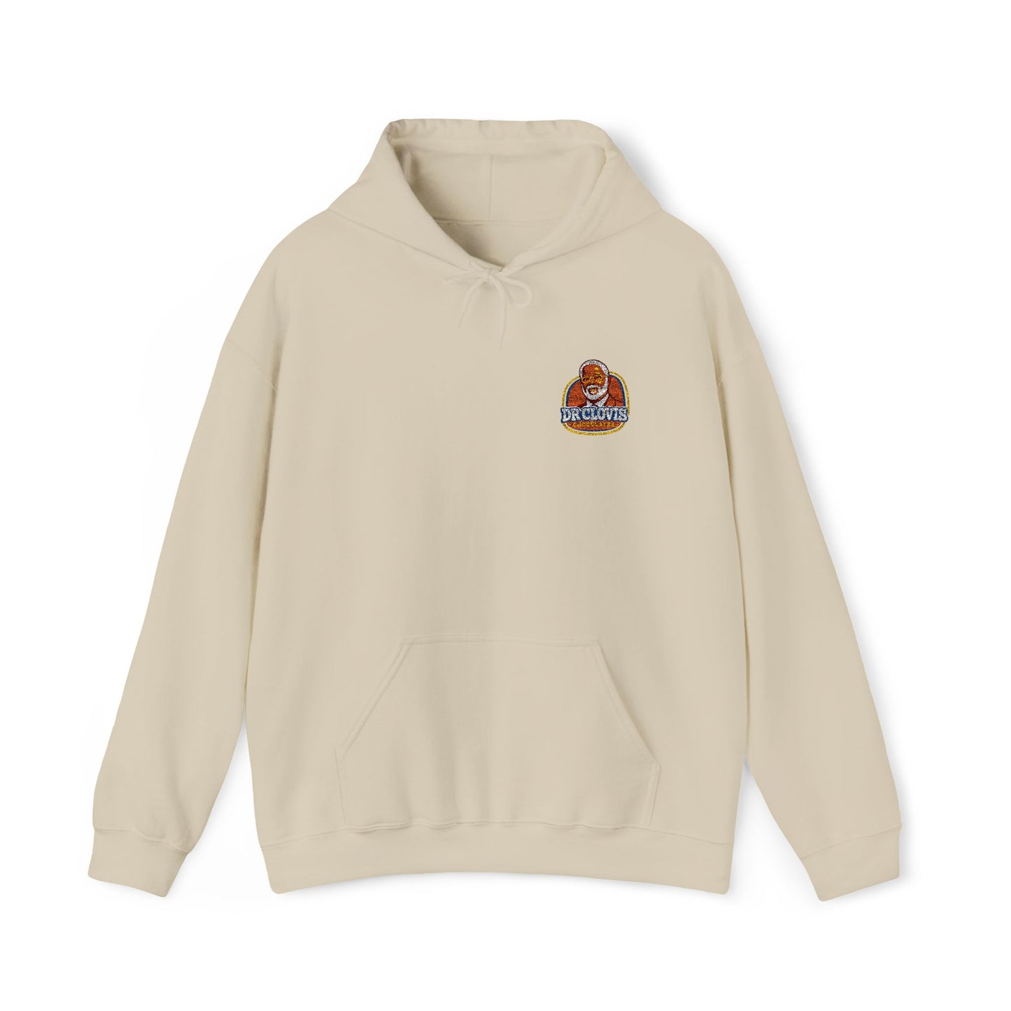 Dr. Clovis Chocolates Embroidered Logo Hoodie