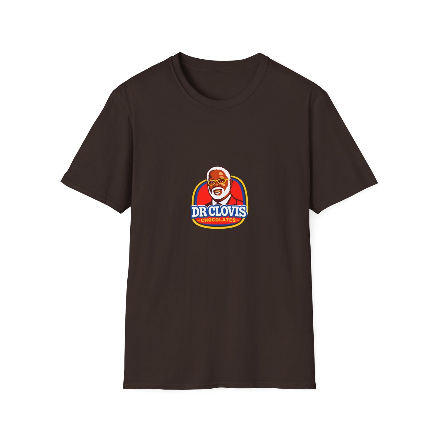 Dr. Clovis Chocolates Logo T-Shirt
