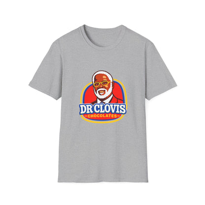 Dr. Clovis Chocolates Logo Tee