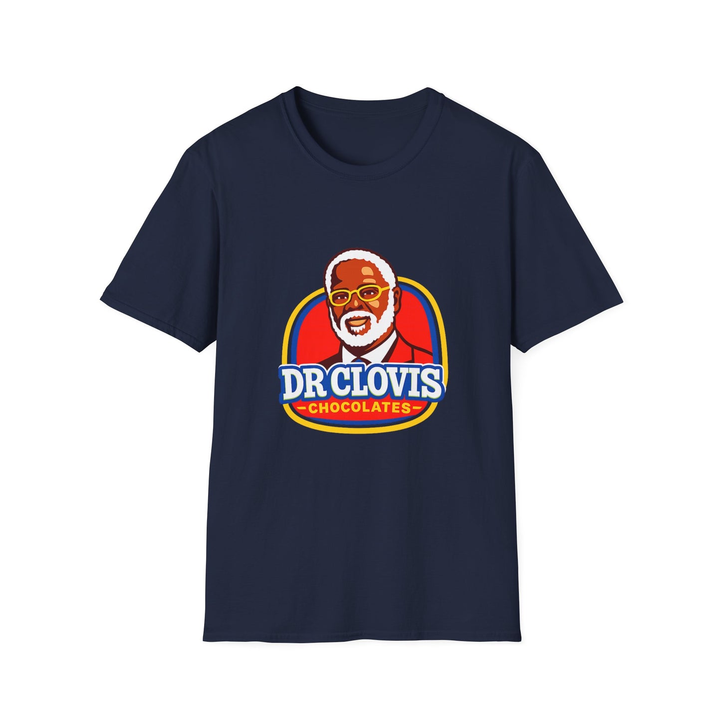 Dr. Clovis Chocolates Logo Tee