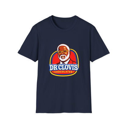 Dr. Clovis Chocolates Logo Tee